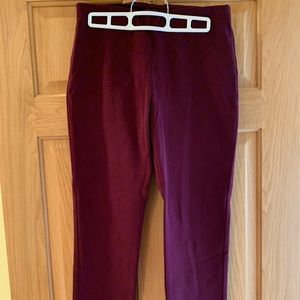 Karen Kane Burgundry Pants